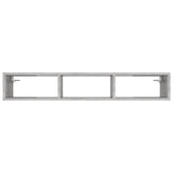 NNEVL Wall Shelf Concrete Grey 102x30x17 cm Chipboard