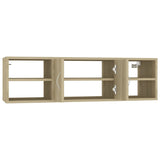 NNEVL Wall Shelf Sonoma Oak 102x30x29 cm Chipboard