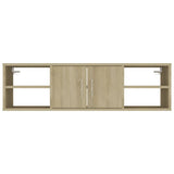 NNEVL Wall Shelf Sonoma Oak 102x30x29 cm Chipboard