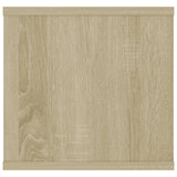 NNEVL Wall Shelf Sonoma Oak 102x30x29 cm Chipboard
