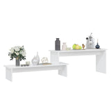 NNEVL TV Cabinet White 180x30x43 cm Chipboard