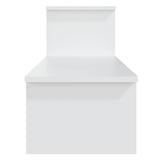 NNEVL TV Cabinet White 180x30x43 cm Chipboard