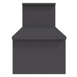 NNEVL TV Cabinet Grey 180x30x43 cm Chipboard