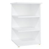 NNEVL Side Cabinet White 35x35x55 cm Chipboard