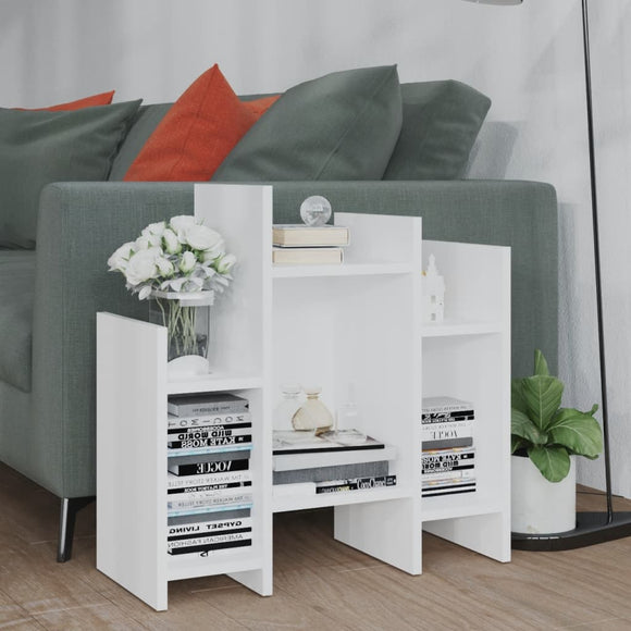 NNEVL Side Cabinet White 60x26x60 cm Chipboard