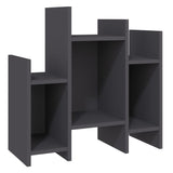 NNEVL Side Cabinet Grey 60x26x60 cm Chipboard