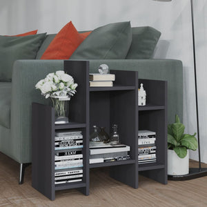 NNEVL Side Cabinet Grey 60x26x60 cm Chipboard