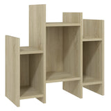 NNEVL Side Cabinet Sonoma Oak 60x26x60 cm Chipboard