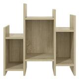 NNEVL Side Cabinet Sonoma Oak 60x26x60 cm Chipboard