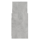 NNEVL Side Cabinet Concrete Grey 60x26x60 cm Chipboard
