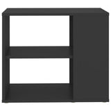 NNEVL Side Cabinet Grey 60x30x50 cm Chipboard