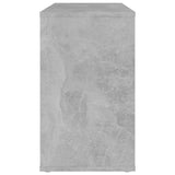 NNEVL Side Cabinet Concrete Grey 60x30x50 cm Chipboard
