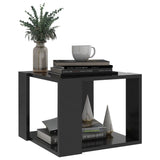 NNEVL Coffee Table Grey 40x40x30 cm Engineered Wood