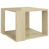 NNEVL Coffee Table Sonoma Oak 40x40x30 cm Engineered Wood