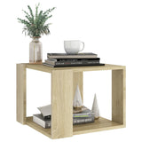 NNEVL Coffee Table Sonoma Oak 40x40x30 cm Engineered Wood