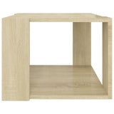 NNEVL Coffee Table Sonoma Oak 40x40x30 cm Engineered Wood