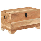 NNEVL Storage Chest Solid Acacia Wood