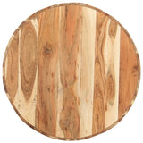 NNEVL Coffee Table Ø65x31 cm Solid Acacia Wood
