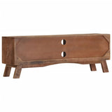 NNEVL TV Cabinet 110x30x40 cm Rough Mango Wood
