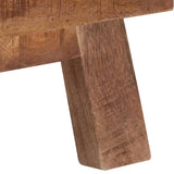 NNEVL TV Cabinet 110x30x40 cm Rough Mango Wood