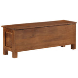 NNEVL Storage Box 110x30x40 cm Solid Mango Wood