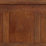 NNEVL Storage Box 110x30x40 cm Solid Mango Wood