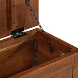 NNEVL Storage Box 110x30x40 cm Solid Mango Wood