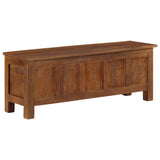 NNEVL Storage Box 110x30x40 cm Solid Mango Wood