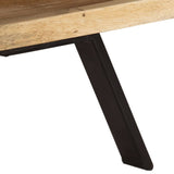 NNEVL TV Cabinet 110x30x40 cm Solid Mango Wood