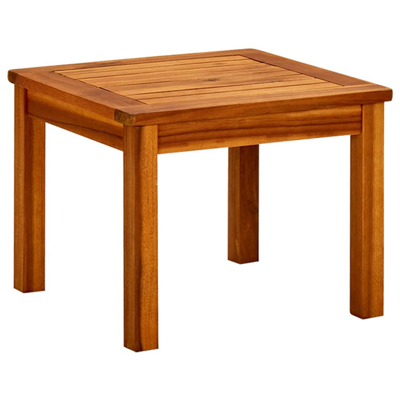 NNEVL Garden Coffee Table 45x45x36 cm Solid Acacia Wood