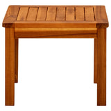 NNEVL Garden Coffee Table 45x45x36 cm Solid Acacia Wood