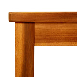 NNEVL Garden Coffee Table 45x45x36 cm Solid Acacia Wood