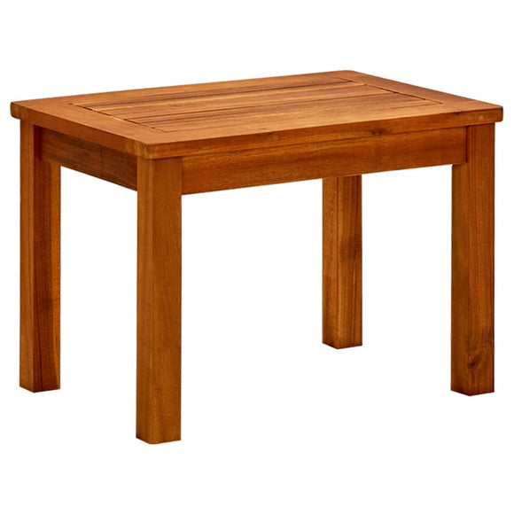 NNEVL Garden Coffee Table 50x35x36 cm Solid Acacia Wood