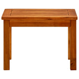 NNEVL Garden Coffee Table 50x35x36 cm Solid Acacia Wood