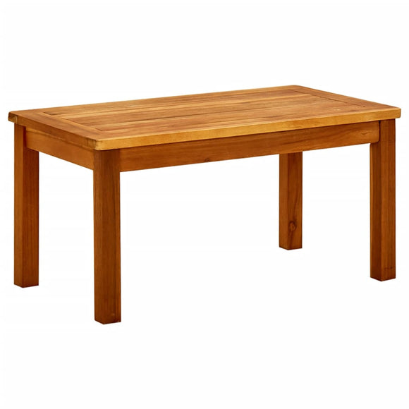 NNEVL Garden Coffee Table 70x40x36 cm Solid Acacia Wood