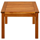 NNEVL Garden Coffee Table 90x50x36 cm Solid Acacia Wood