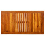 NNEVL Garden Coffee Table 90x50x36 cm Solid Acacia Wood