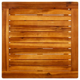 NNEVL Coffee Table 60x60x45 cm Solid Acacia Wood