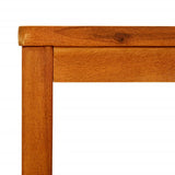 NNEVL Coffee Table 60x60x45 cm Solid Acacia Wood