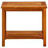 NNEVL Coffee Table 50x35x45 cm Solid Acacia Wood