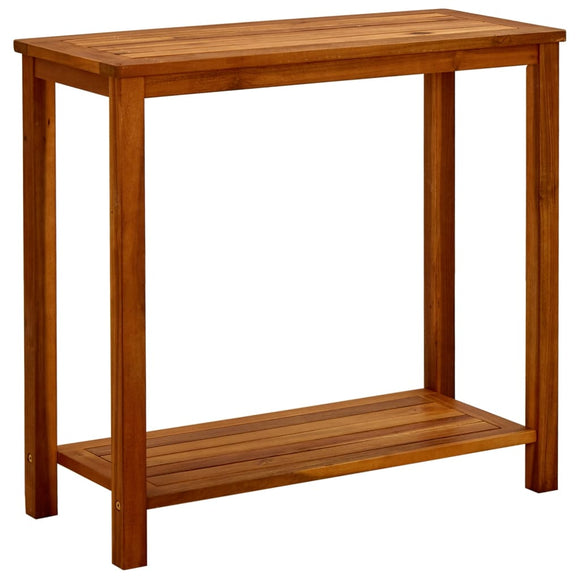 NNEVL Garden Console Table 80x35x75 cm Solid Acacia Wood