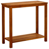 NNEVL Garden Console Table 80x35x75 cm Solid Acacia Wood