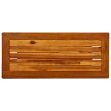 NNEVL Garden Console Table 80x35x75 cm Solid Acacia Wood
