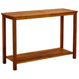 NNEVL Garden Console Table 110x40x75 cm Solid Acacia Wood