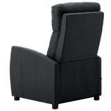 NNEVL Electric Massage Reclining Chair Dark Grey Fabric