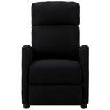 NNEVL Electric Massage Reclining Chair Black Fabric