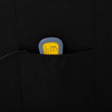 NNEVL Electric Massage Reclining Chair Black Fabric