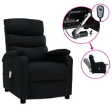 NNEVL Electric Massage Recliner Black Fabric