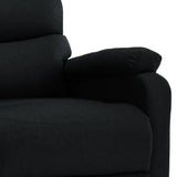 NNEVL Electric Massage Recliner Black Fabric