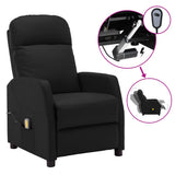 NNEVL Electric Massage Reclining Chair Black Faux Leather